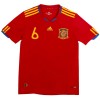 Original Fußballtrikot Spanien A. Iniesta 6 2010 Heimtrikot Retro Für Herren